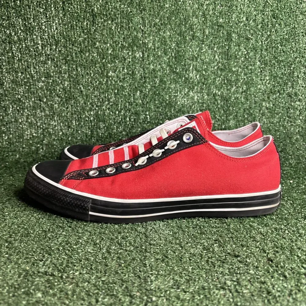 Converse CT All Star BY YOU Shoes Sneakers Men’s Size‎ 11.5 Red Black - Worn 1X
